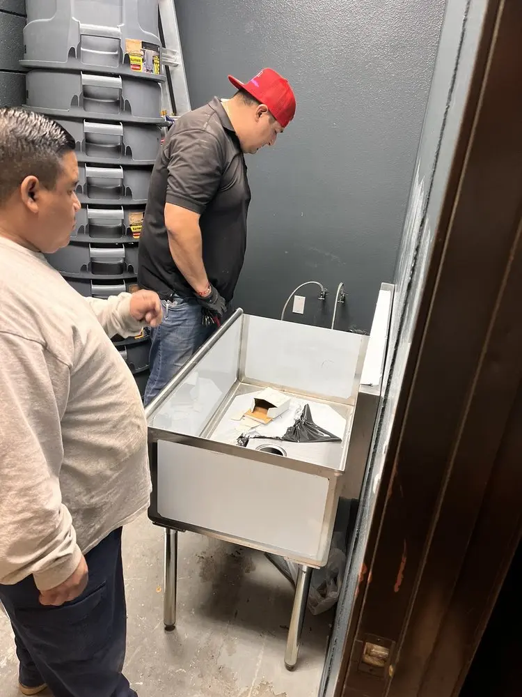 Commercial plumbing and sink installation in Harmony Heights